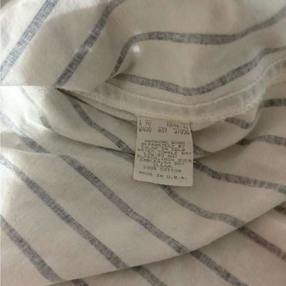 VINTAGE Detroit Pinstripe Jersey - Black and White - Picture 4 of 8